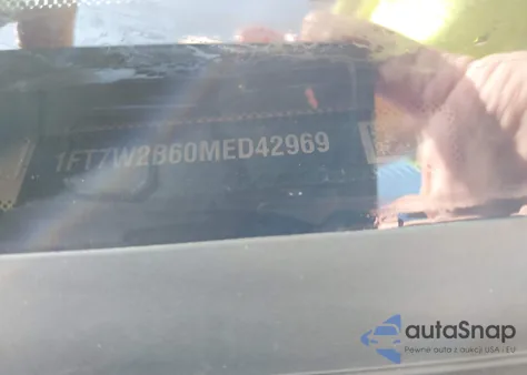 2021 Ford F250 Super Duty from USA, damaged, VIN 1FT7W2B60MED42969